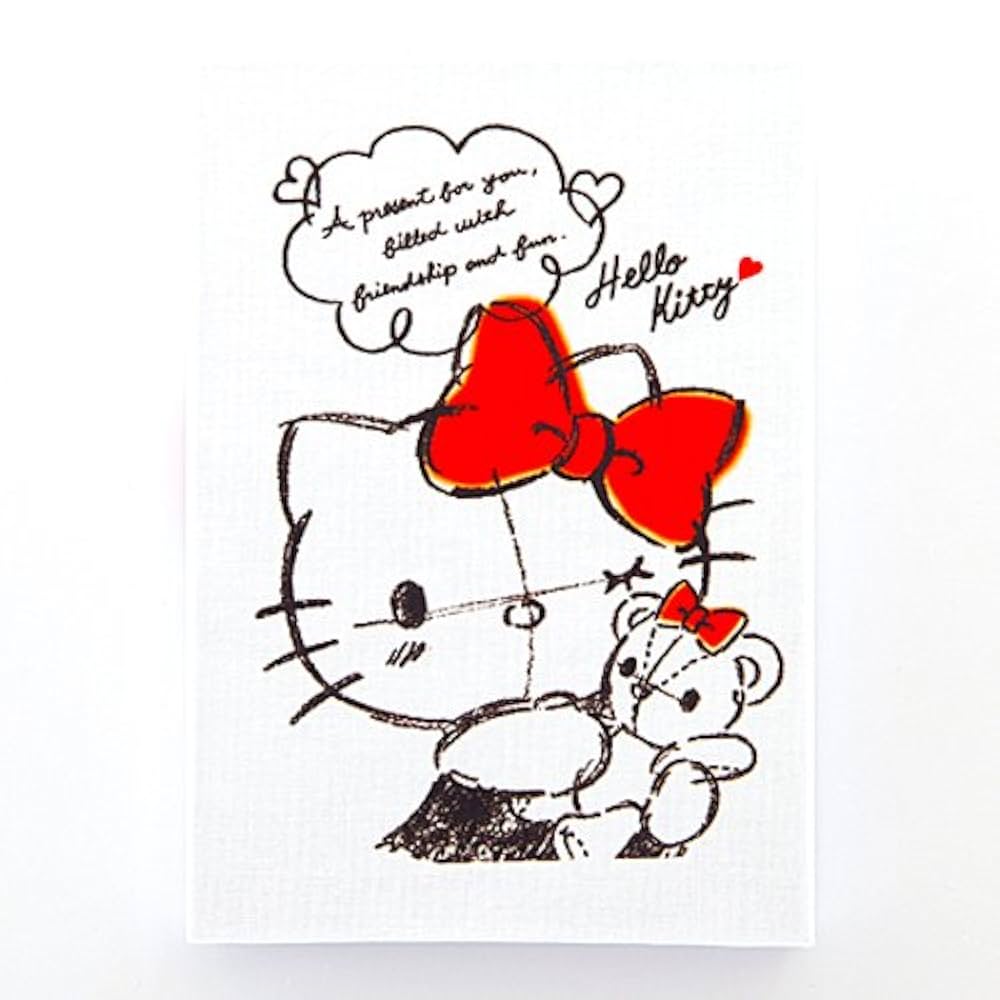 Amazon.co.jp: ハローキティ御朱印帳【スケッチ】 : 文房具